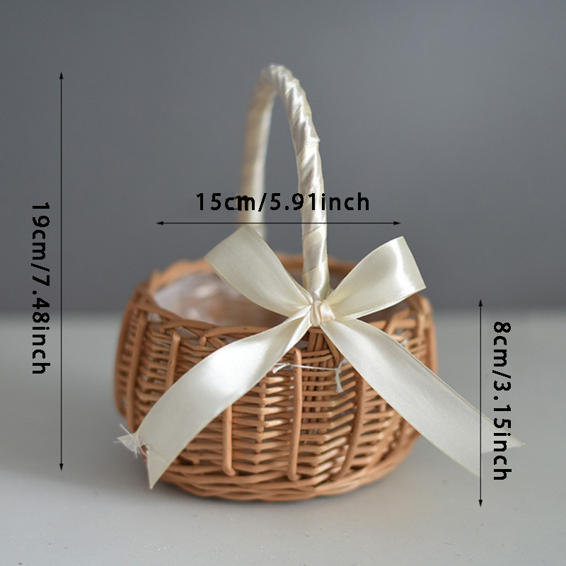 Cesta de flores de casamento t - Gardening Tools Girls avaliação e preço