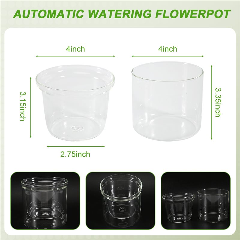 Vaso autoirrigável de 4 polega - Self-Watering Planter avaliação e preço